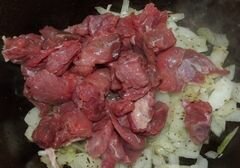 «Картофельное пюре с подливкой на травах и бараниной (по кавказскому рецепту)» - приготовления блюда - шаг 3