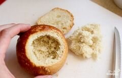 «Яичница в хлебном горшочке» - приготовления блюда - шаг 1