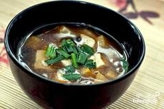 «Овощной мисо-суп» - приготовления блюда - шаг 8