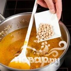 «Марокканский суп с рисом, нутом и чечевицей» - приготовления блюда - шаг 4