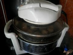 «Тефтели Ежики в аэрогриле» - приготовления блюда - шаг 7