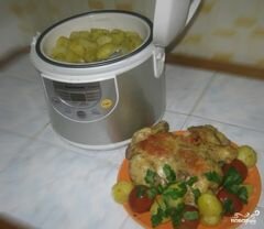 «Курица гриль в мультиварке» - приготовления блюда - шаг 3