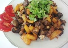 «Кавказский Джыз-быз» - приготовления блюда - шаг 1