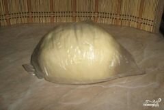 «Диетическое тесто для пельменей» - приготовления блюда - шаг 6