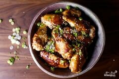 «Куриные крылышки с кунжутом» - приготовления блюда - шаг 4