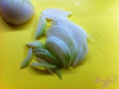 «Салат с овощами, семгой и водорослями чука» - приготовления блюда - шаг 3