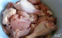 «Плов с курицей в утятнице» - приготовления блюда - шаг 1
