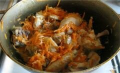 «Плов с курицей в утятнице» - приготовления блюда - шаг 6