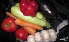«Тушеные овощи в утятнице» - приготовления блюда - шаг 1