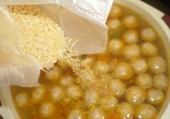 «Суп с фрикадельками и пшеничной крупой» - приготовления блюда - шаг 10