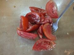 «Салат из помидора с фенхелем и шалфеем» - приготовления блюда - шаг 5