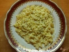 «Паста с сыром сулугуни под базиликово-помидорным соусом» - приготовления блюда - шаг 7