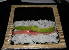 «Суши со свежим тунцом» - приготовления блюда - шаг 6