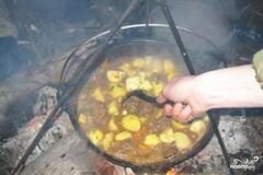 «Шурпа из зайца» - приготовления блюда - шаг 15