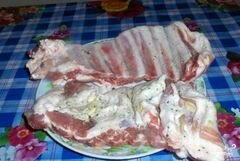«Ребра свиные в аэрогриле» - приготовления блюда - шаг 1