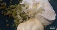 «Соус из сливок и майонеза» - приготовления блюда - шаг 3