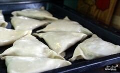 «Узбекские пирожки с мясом» - приготовления блюда - шаг 8