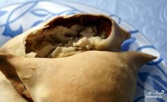 «Узбекские пирожки с мясом» - приготовления блюда - шаг 9