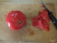 «Холодный томатный суп с печеной тыквой» - приготовления блюда - шаг 2