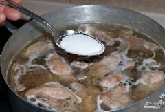«Соус с курицей и картошкой» - приготовления блюда - шаг 3