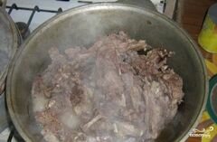 «Шурпа из кабана» - приготовления блюда - шаг 2