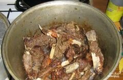 «Шурпа из кабана» - приготовления блюда - шаг 3