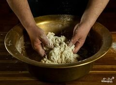 «Тесто из катыка» - приготовления блюда - шаг 2