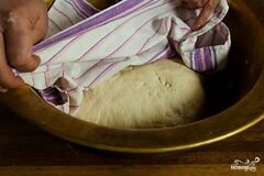 «Тесто из катыка» - приготовления блюда - шаг 4