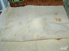 «Горячие бутерброды из лаваша» - приготовления блюда - шаг 4