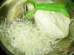 «Постный борщ со спаржевой фасолью» - приготовления блюда - шаг 7