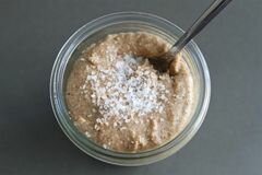 «Миндальное масло с медом и морской солью» - приготовления блюда - шаг 3