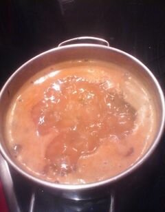 «Картофельно-мясной суп с кетчупом» - приготовления блюда - шаг 11