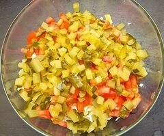 «Салат «Русская красавица»» - приготовления блюда - шаг 2