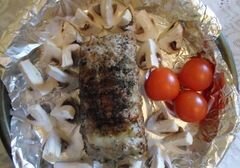 «Мясной рулет с белыми грибами и белым перцем» - приготовления блюда - шаг 5