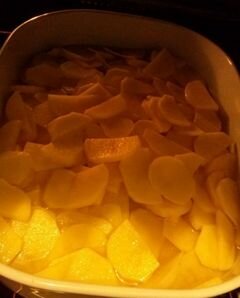 «Картошка запеченная в курином бульоне» - приготовления блюда - шаг 6