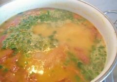 «Гороховый суп-солянка» - приготовления блюда - шаг 10