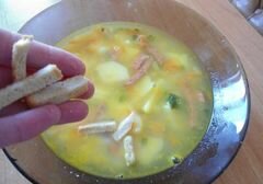 «Гороховый суп-солянка» - приготовления блюда - шаг 12