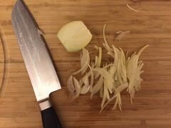 «Пшеничная лапша с овощами и соевым соусом» - приготовления блюда - шаг 3