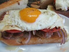 «Бутерброд с котлетой и яйцом» - приготовления блюда - шаг 8