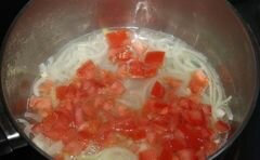 «Тушеные в соусе курино-говяжьи фрикадельки» - приготовления блюда - шаг 9