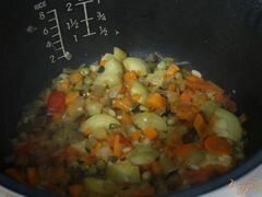 «Рагу из замороженных овощей в мультиварке» - приготовления блюда - шаг 5