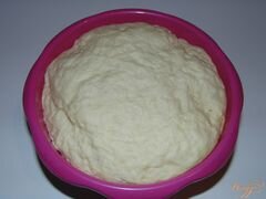 «Дрожжевое тесто на домашнем йогурте» - приготовления блюда - шаг 5