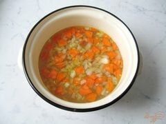 «Овощной суп с кукурузой и зеленым горошком» - приготовления блюда - шаг 3