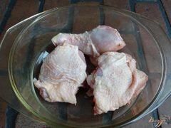 «Курица запеченная со стручковой фасолью и брюссельской капустой» - приготовления блюда - шаг 1
