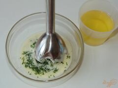«Соус с маринованным огурчиком и французской горчицей» - приготовления блюда - шаг 2