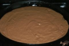 «Мокрый шоколадный манник» - приготовления блюда - шаг 4
