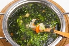 «Суп с нори» - приготовления блюда - шаг 5