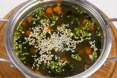 «Суп с нори» - приготовления блюда - шаг 6