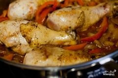 «Курица по-венгерски» - приготовления блюда - шаг 6