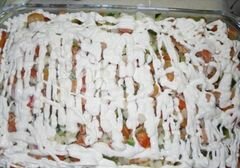 «Пангасиус под овощной шубой» - приготовления блюда - шаг 6